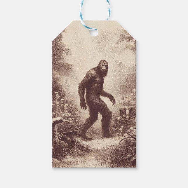 Étiquettes-cadeau Bigfoot (Devant)
