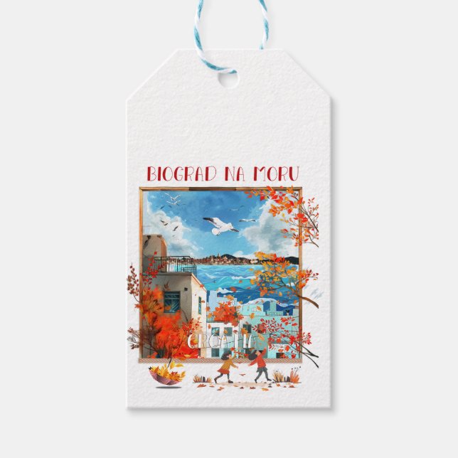 Étiquettes-cadeau Biograd na Moru 2 (Devant)