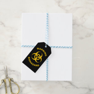 Étiquettes-cadeau Biohazard icon