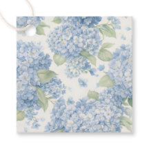 Blue Hydrangea Luxe Gift Tag | Coastal Hamptons