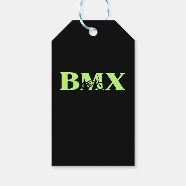 ÉTIQUETTES-CADEAU BMX (Devant)