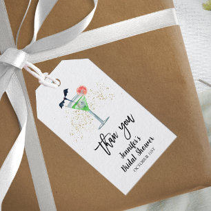 Étiquettes-cadeau Boire des Whitches Halloween Cocktail Fête des mar