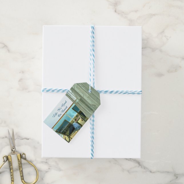 Étiquettes-cadeau Bon à bord personnalisé (With Twine)