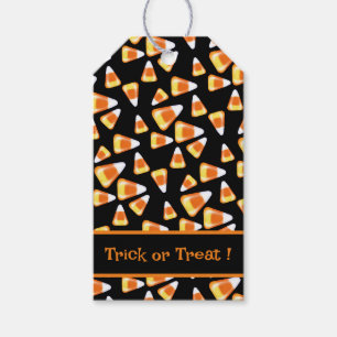 Étiquettes-cadeau Bonbons d'Halloween motif, gâteries amusantes de b