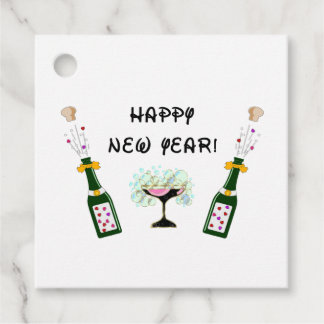 Étiquettes Cadeau Bonne année