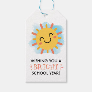 Étiquettes-cadeau Bonne année scolaire