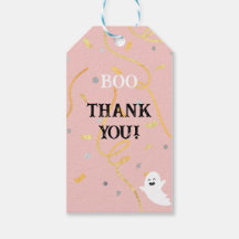 Boo Anniversaire Merci Fête Favoriser les étiquett