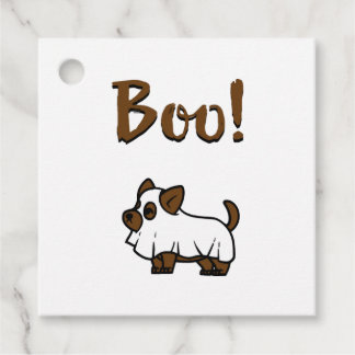 Étiquettes Cadeau Boo Halloween