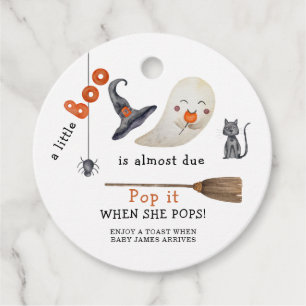 Étiquettes Cadeau Boo - Pop it When it pops