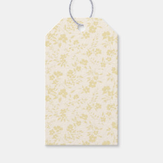 Étiquettes-cadeau Botanical Garden Buttercream - Neutral