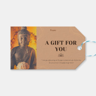 Étiquettes-cadeau Bouddha Citations Un cadeau pour vous Cadeau perso