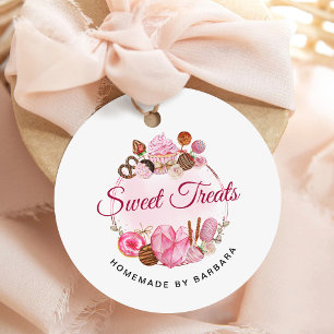 Étiquettes Cadeau Boulangerie de friandises