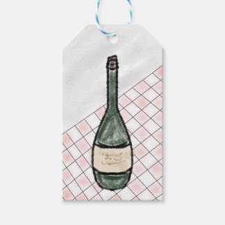 Étiquettes-cadeau Bouteille à vin