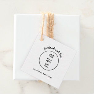 Étiquettes Cadeau Boutique artisanale ・ logo