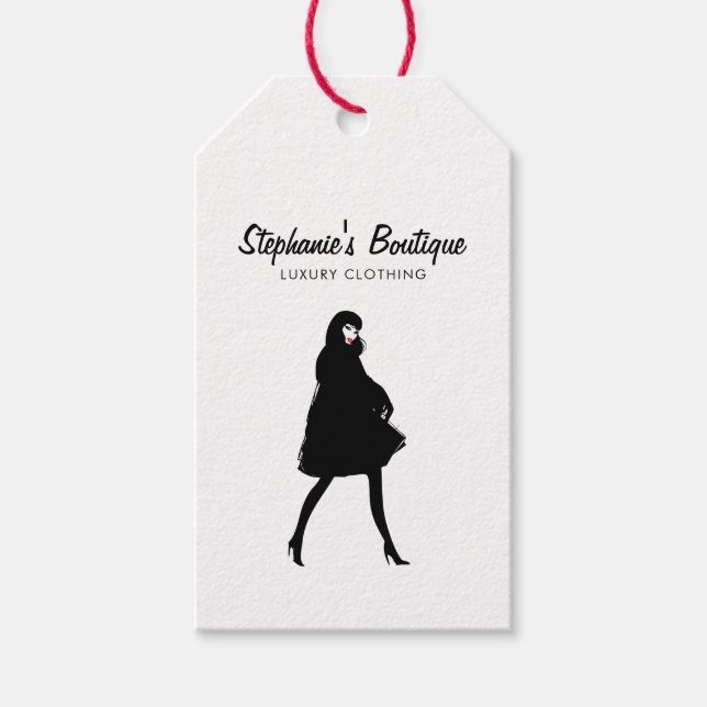 Étiquettes-cadeau Boutique Fashion Mod (Devant)
