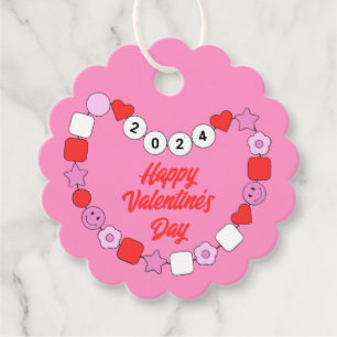 Étiquettes Cadeau Bracelet d'amitié Bejeweled Valentine's Day