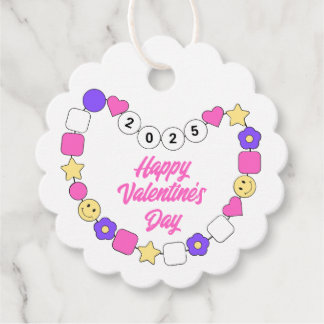 Étiquettes Cadeau Bracelet d'amitié Bejeweled Valentine's Day