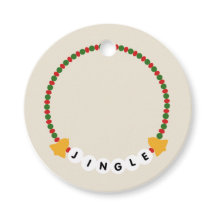 Bracelet d'amitié Jingle Bells Noël