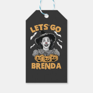 Étiquettes-cadeau Brenda Éffrayant Halloween Kamala Harris