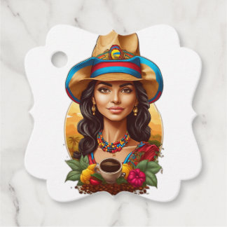 Étiquettes Cadeau Brewscape colombienne : Unique café