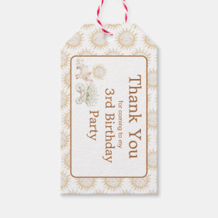 Étiquettes-cadeau Brouette de Cochon Mignon Fête Prénatale Anniversa