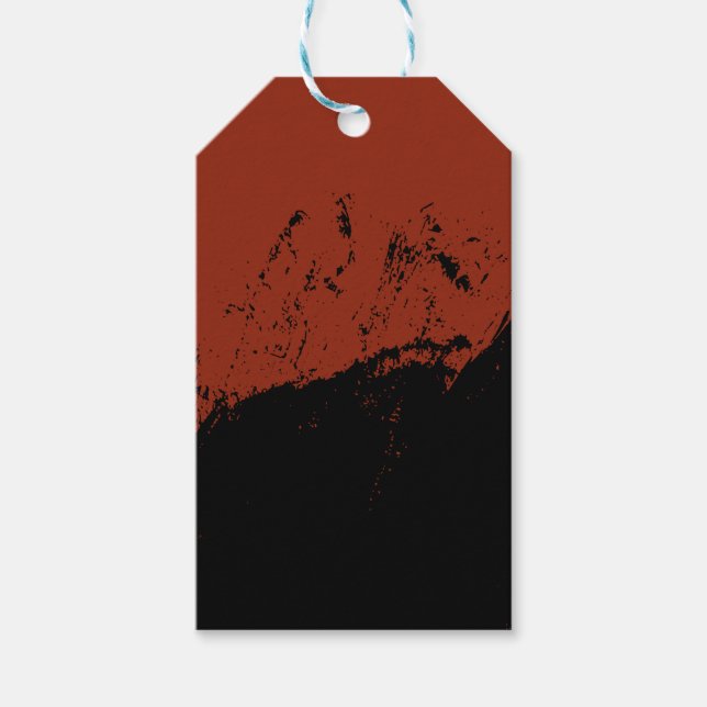 Étiquettes-cadeau Brushstroke 7 (Devant)