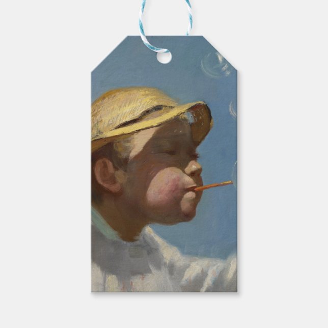 Étiquettes-cadeau Bubbles du Boy (par Paul Peel) (Devant)