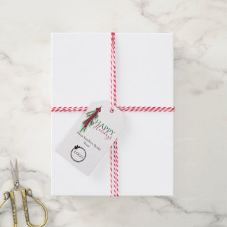Étiquettes-cadeau Business Logo Holiday Gift Tag