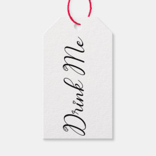 Étiquettes-cadeau « Buvez-moi » Étiquette-cadeau inspirée d'Alice au