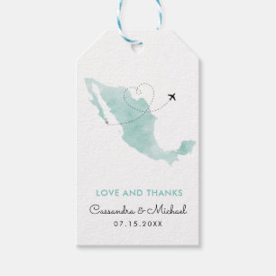 Étiquettes-cadeau Cabo San Lucas   Mariage de destination   MERCI