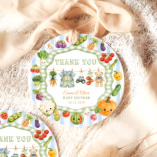 Étiquettes Cadeau Cadeau de remerciement pour Baby Shower Little Spr