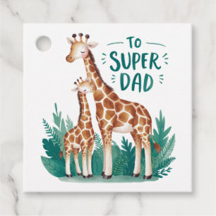Étiquettes Cadeau Cadeau fête des pères À Super Papa