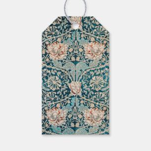 ÉTIQUETTES-CADEAU CADEAU : WILLIAM MORRIS : HONEYSUCKLE DESIGN