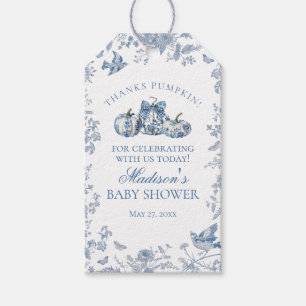 Étiquettes-cadeau Cadeaux de Naissance Bébé Automne Français Citroui