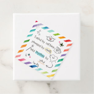 Étiquettes Cadeau Caféine Chaos Merci autisme SEN professeur SENCO