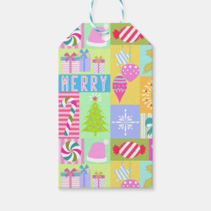 Étiquettes-cadeau Calendrier de Noël
