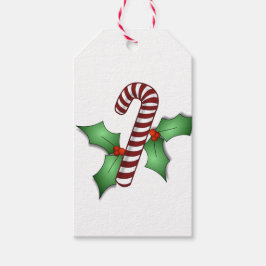Étiquettes-cadeau Candycane et Holly