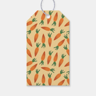 Étiquettes-cadeau Carottes amusantes