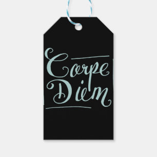 Étiquettes-cadeau Carpe Diem Fancy