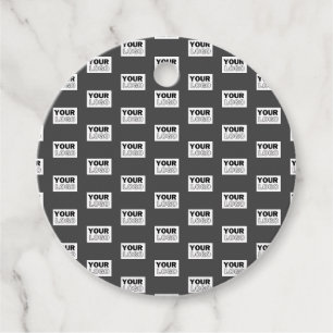 Étiquettes Cadeau Carrelage de votre logo de conception d'image ou d