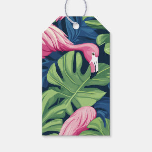 Étiquettes-cadeau Carte cadeau Flamant rose Wings