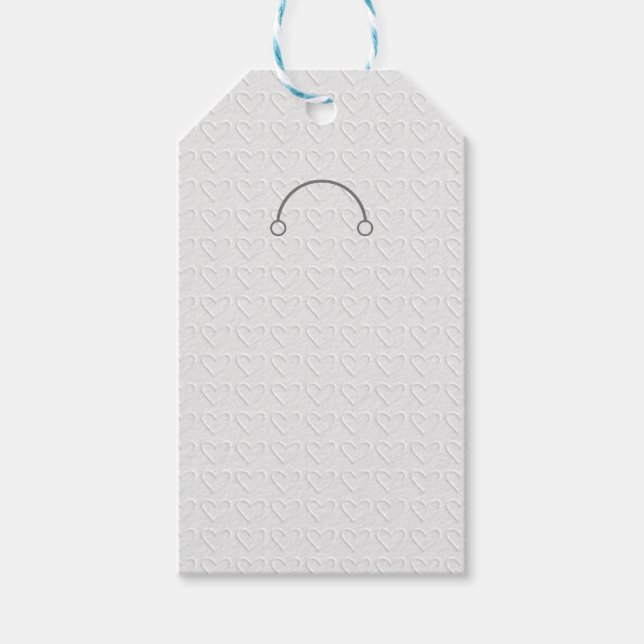 Étiquettes-cadeau Carte d'affichage du détenteur de la clé (Devant)