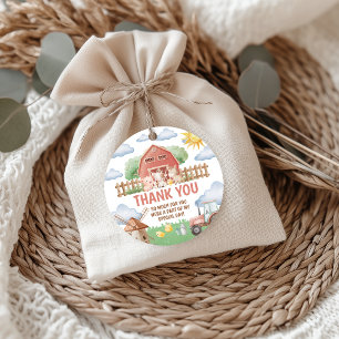 Étiquettes Cadeau Carte de remerciement d'anniversaire pour animaux
