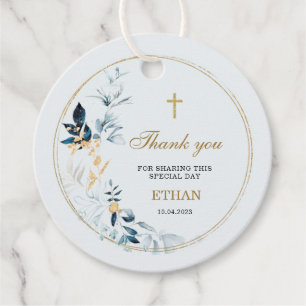 Étiquettes Cadeau Carte de remerciements personnalisée Première sain