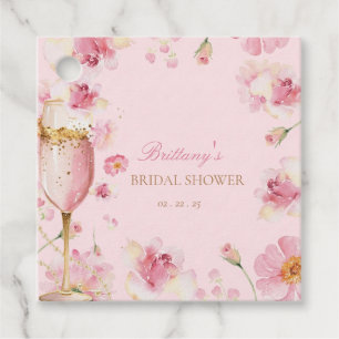 Étiquettes Cadeau Carton d'invitation pour une fête prénuptiale Peta