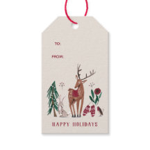 Cerf des bois nordique Noël