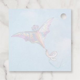Étiquettes Cadeau Cerf-volant Dragon