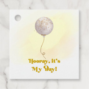 Étiquettes Cadeau C'est Mon Jour Anniversaire Fête