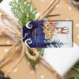 Étiquettes-cadeau C'est tout un village Fête Prénatale Fée de l'Hive