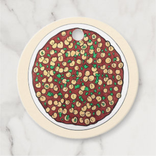 Étiquettes Cadeau Chana Masala Chole Indien nourriture Plat de pois